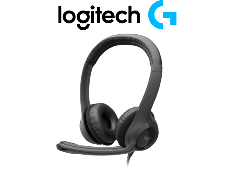 AUDIFONO C/MICROFONO LOGITECH H390 USB NOISE CANCELLING 981-000014